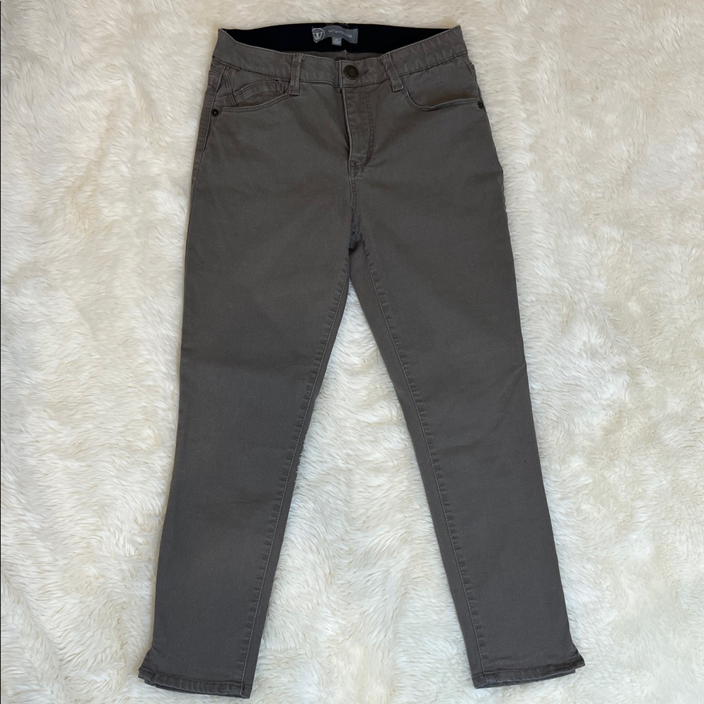 Wit & Wisdom Charcoal Ankle Jeans